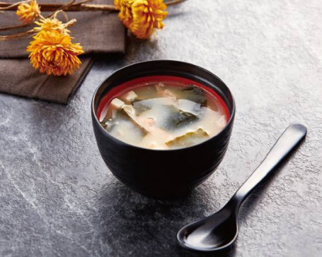 Vis Miso Soep Met Tofu