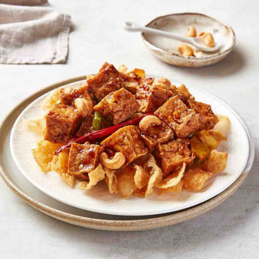 Kung Pao Tofu With Cashew Nuts