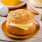 bīng huǒ zhī shì bō luó bāo Pineapple Bun with Iced Butter and Cheese