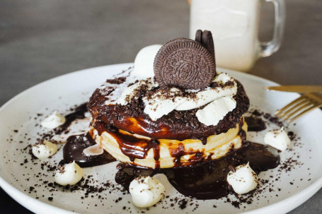 Oreo Buttermilk Pancakes