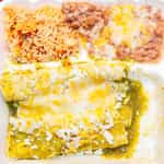 Enchiladas Verdes Or Rojas