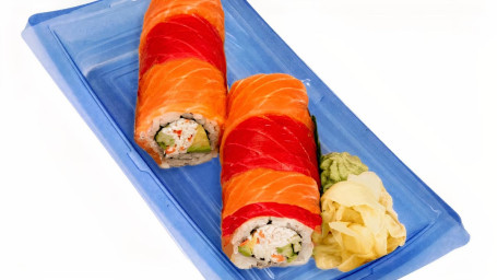 Rainbow Roll Zalm, Tonijn 10St