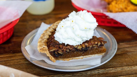 Slice Texas Pecan Pie