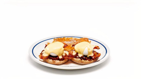 Nieuw! Bourbon Bacon Jam Eggs Benedict