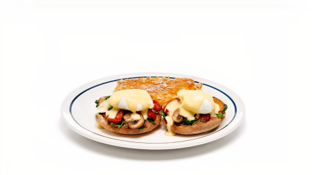 Nieuw! Pesto Veggie Eggs Benedict