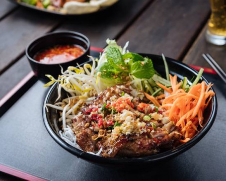 Vermicelli Salad Bbq Chicken