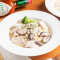 Nǎi Yóu Mó Gū Jī Ròu Miàn Chicken Noodles With Mushroom And Cream Sauce