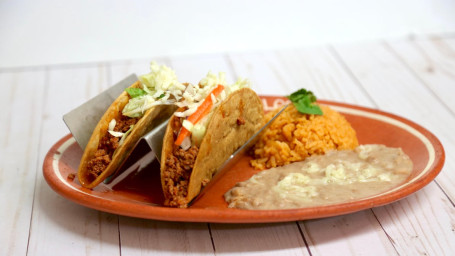 2. Two Crispy Tacos