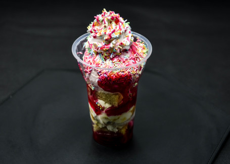 Strawberry Layered Sundae