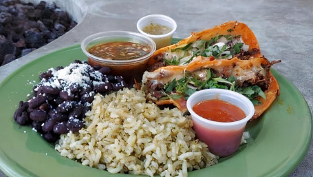 Birria Taco Platter