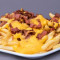 Batata Frita Com Bacon, Cheddar E Catupiry