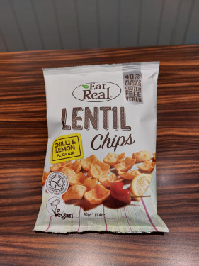 Lentil Crisps (Chilli Lemon)