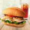 Sōng Lù Xùn Gū Shū Féi Jī Bǎo Truffle Mushroom Shu Fei Chicken Burger