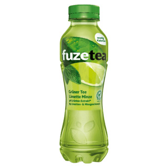 Fuze Thee Groene Thee Limoen Munt (Einweg)