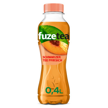 Fuze Tea Zwarte Thee Perzik (Enkele Reis)