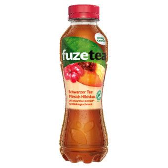 Fuze Thee Zwarte Thee Perzik Hibiscus