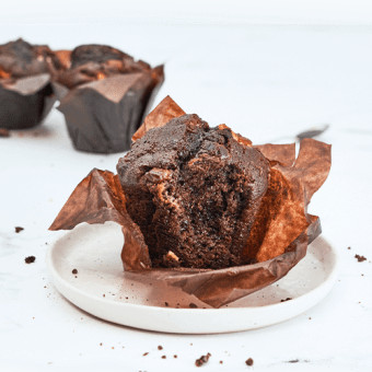 Driedubbele Chocolademuffin