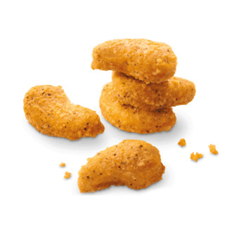 Veganistische Nuggets