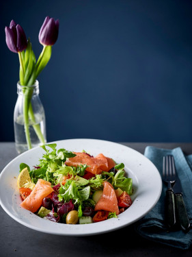 Nieuw Avocado Gerookte Zalm Salade