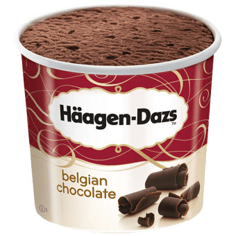 Häagen Dazs Belgische Chocolade Pint