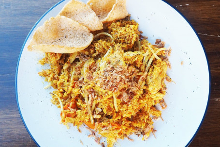 Nasi Goreng Kari (Curry Nasi Goreng) (Gf) (V)