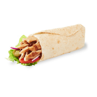 Vleesloze Kip Teriyaki Wrap