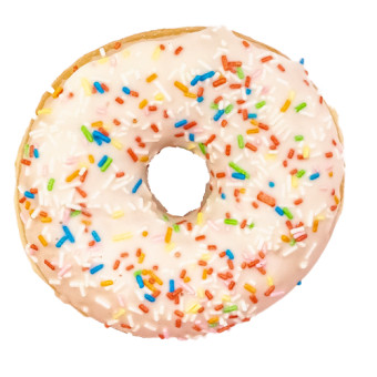 Witte Donut