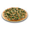 Veganistische Pizza Spinat