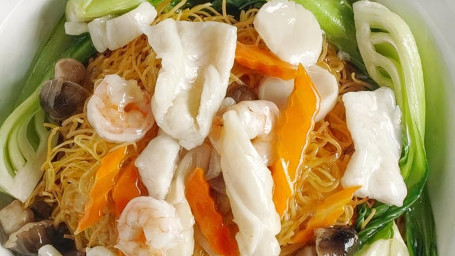 80. Liǎng Miàn Wáng Pan Fried Egg Noodle