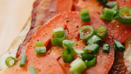 Bacon Tomato Manchego Toast