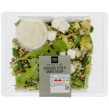 M S Food Avocado, Feta Graan Salade