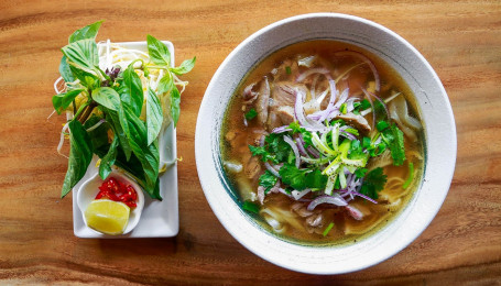 Sliced Beef Rice Noodle Soup