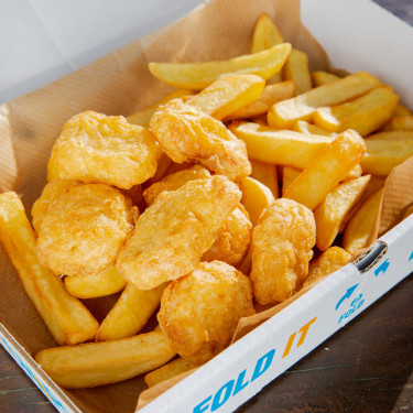 Classic Crispy Chicken Nuggets And Chunky Chips