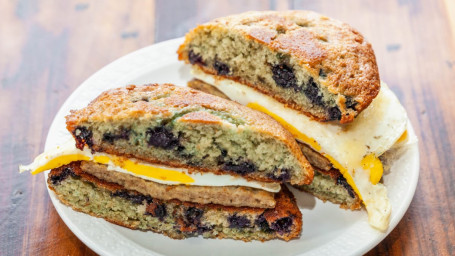 Blueberry Sunrise Sandwich