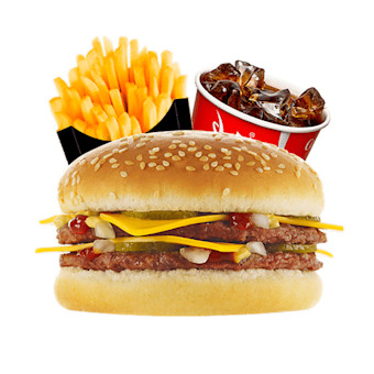 Menu Medium Double Cheese