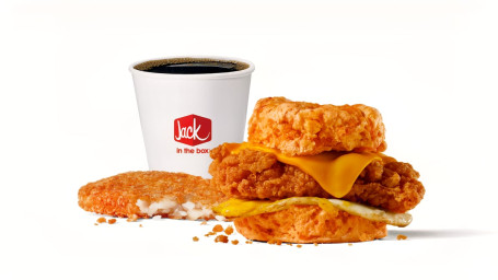 Chicken Cheddar Biscuit Breakfast Combo