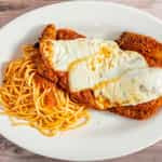 Kip Parmigiana Met Linguine