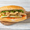 Creamy Peanut Satay Chicken Baguette