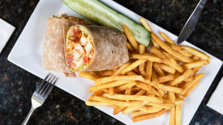 17. Crispy Buffalo Chicken Wrap