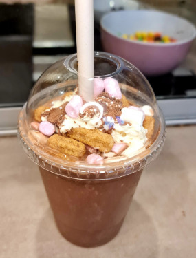 S'mores Chocolate Thick Shake