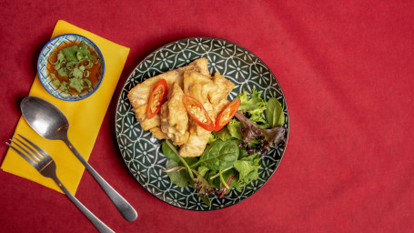 Crispy Barramundi Fish With Three Flavour Sauce