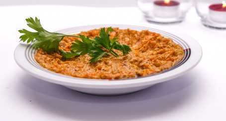 Mirza Ghasemi (Smoked Eggplant Dip)