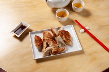 Fried Pork And Vegetable Dumplings