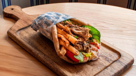 Braised Pork Pita