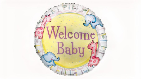 17 '' Welkom Babyballon