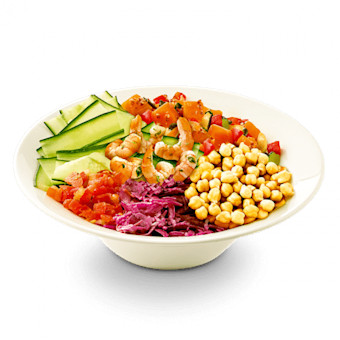 Gaan! Buddha Bowl Garnalen