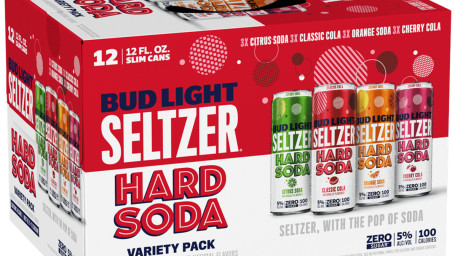 Bud Light Seltzer Hard Soda Pack Of 12