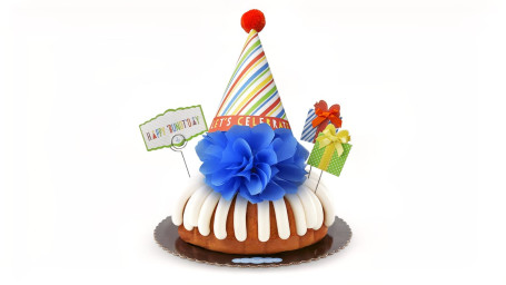 Fijne Bundt'day 10” Gedecoreerde Bundtcake