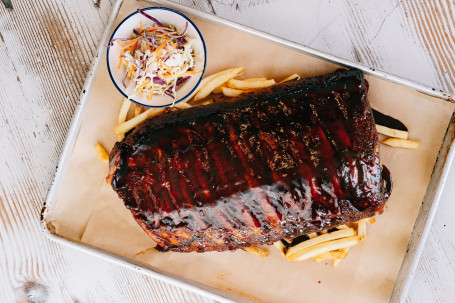 Half Rack Louisiana Style Sticky Pork Ribs