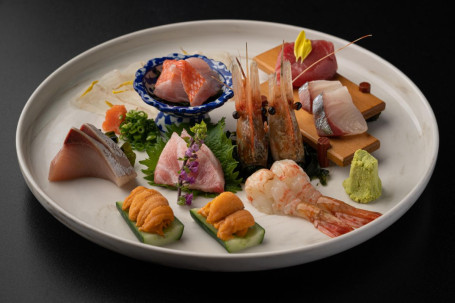 Jí Shàng Cì Shēn Pīn Pán8Kuǎn (16Jiàn Premium Sashimi Platter 8 Kinds (16Pcs